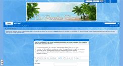 Desktop Screenshot of ourparadiseisland.com